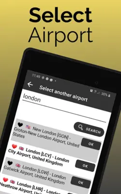 Seoul Incheon Airport Information android App screenshot 9